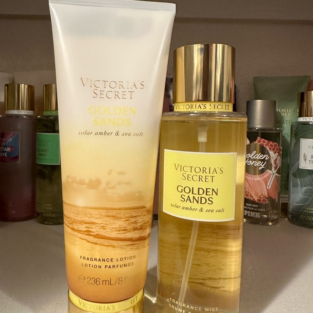 Victoria Secret Golden Sand Lotion and Mist set